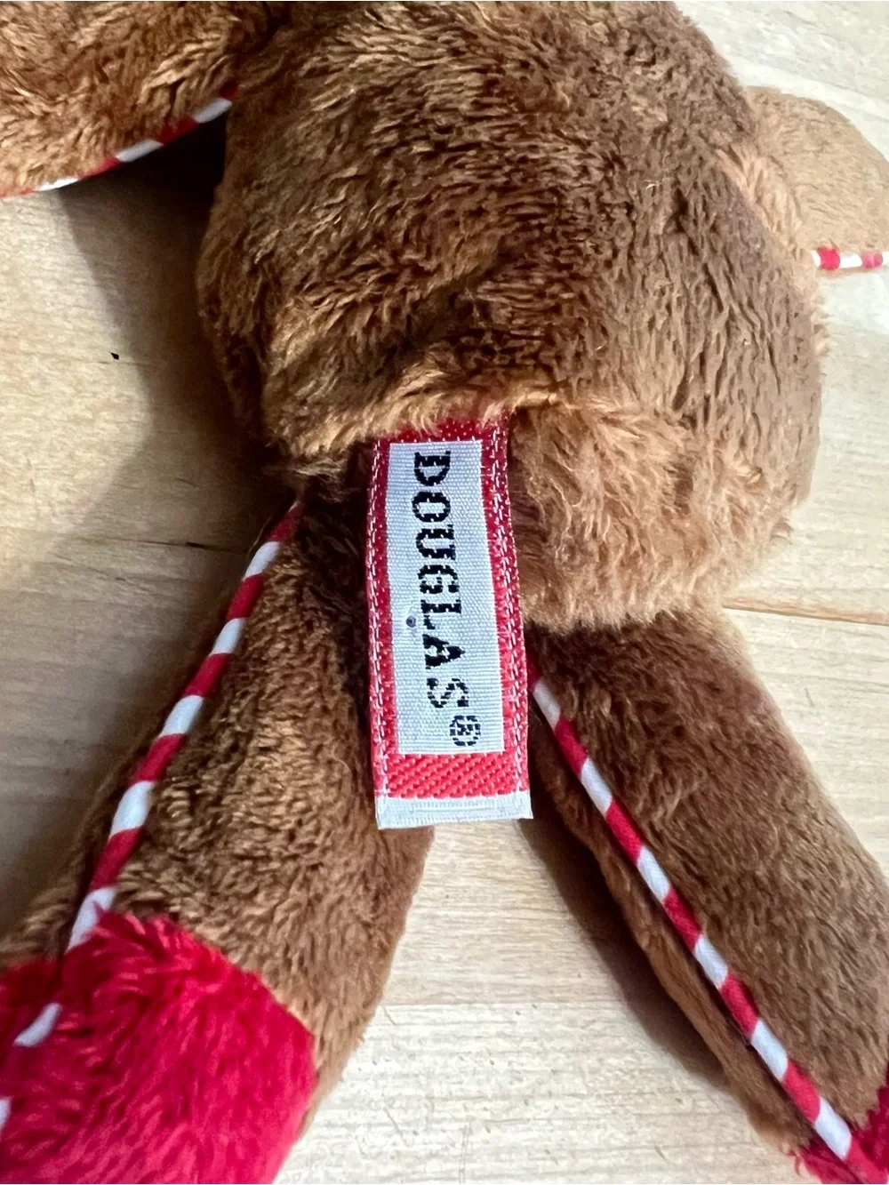 RARE Douglas Cuddle Toy Gingerbread Boy RETIRED Plush